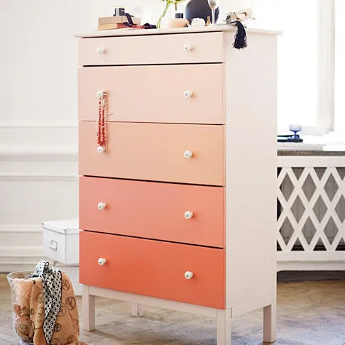 Ombre Dresser from Ikea Sweden