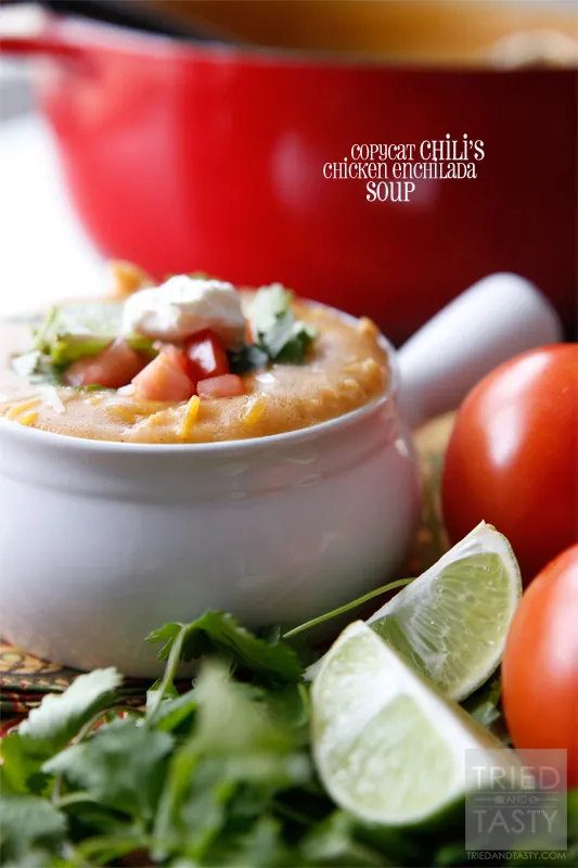 Chili's Chicken Enchilada Soup Copycat 