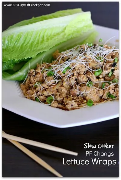 PF Chang's Lettuce Wrap Copycat (Slow Cooker Recipe)