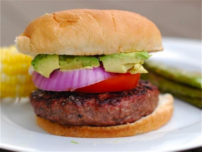 Super Duper Guacamole Burgers