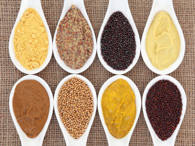 Try a mustard tasting station