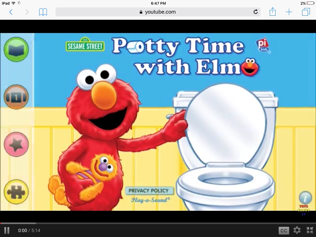 Potty Time with Elmo
