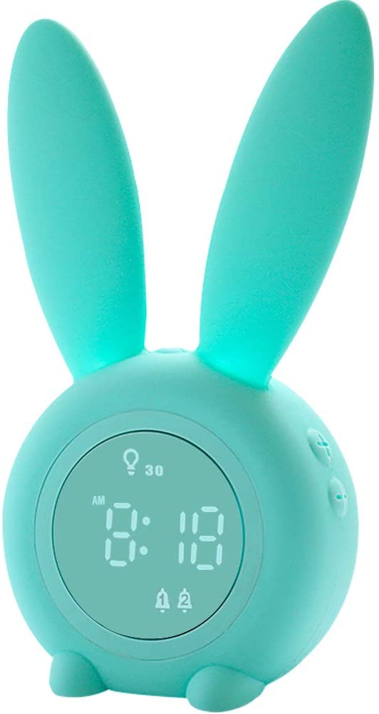 Anmones Rabbit Night Light & Alarm Clock
