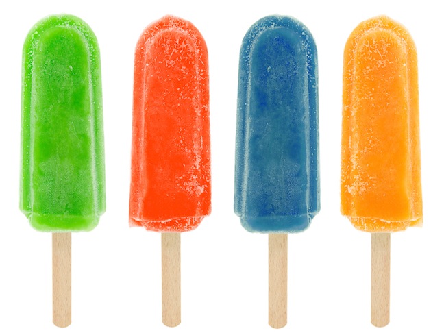 Simple Melon Ice Pops