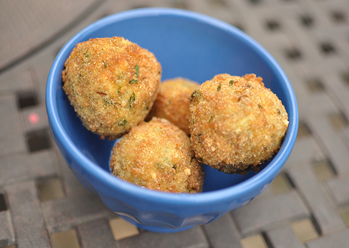 Spinach and Cheese Arancini