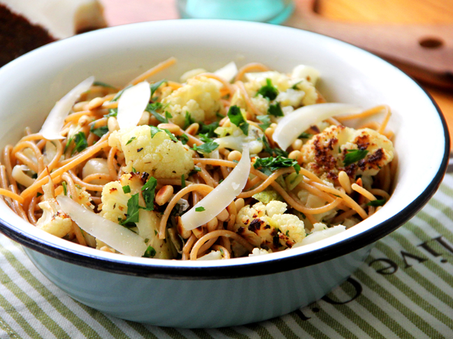  Roasted Cauliflower Pasta