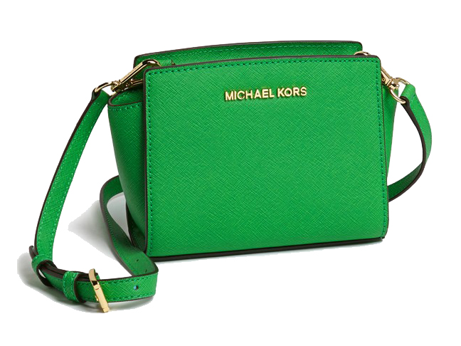 MICHAEL Michael Kors Selma Mini Saffiano Leather Messenger Bag 