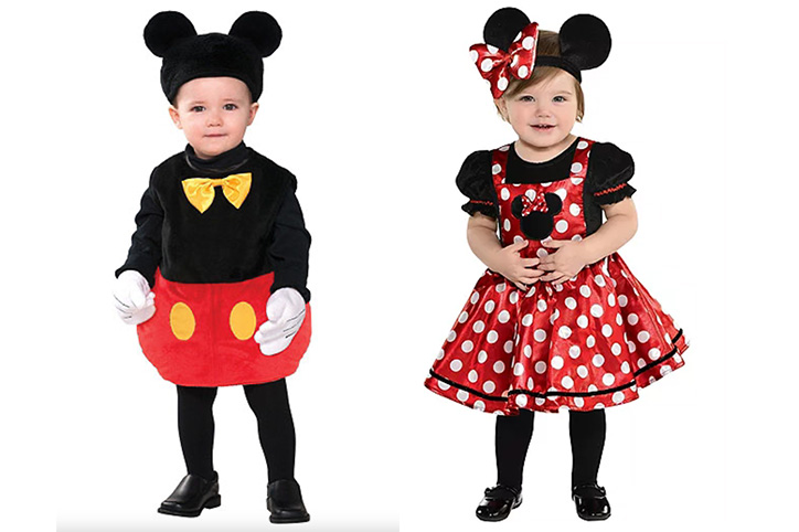 Mickey and Minnie Mouse Costumes