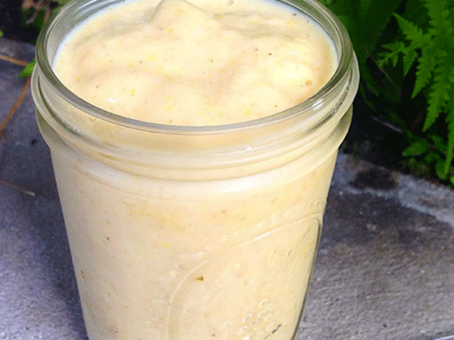  Banana Peach Smoothie