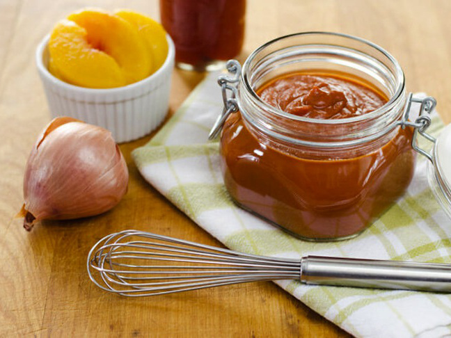 Paleo Peach Barbecue Sauce