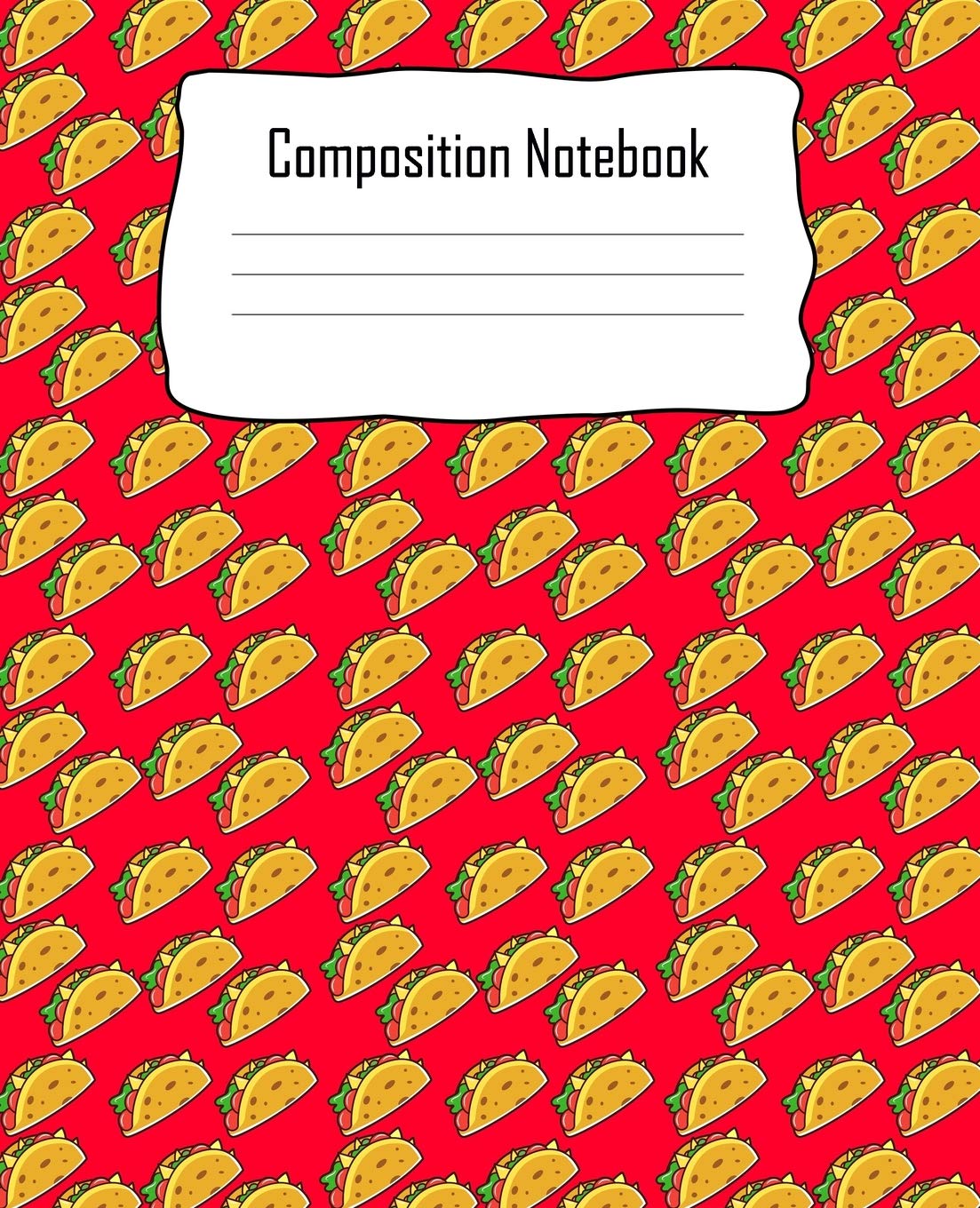 Taco Composition Notebook