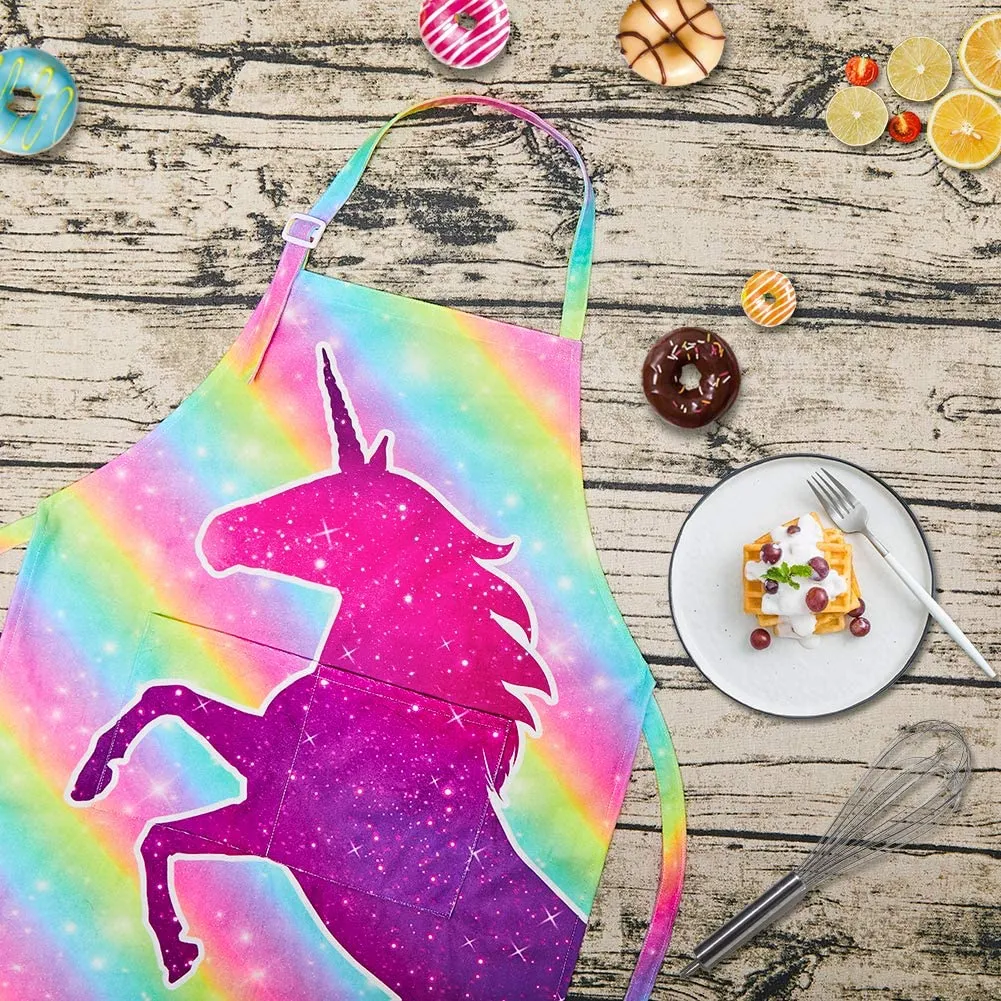 unicorn-apronUnicorn Apron and Chef Hat