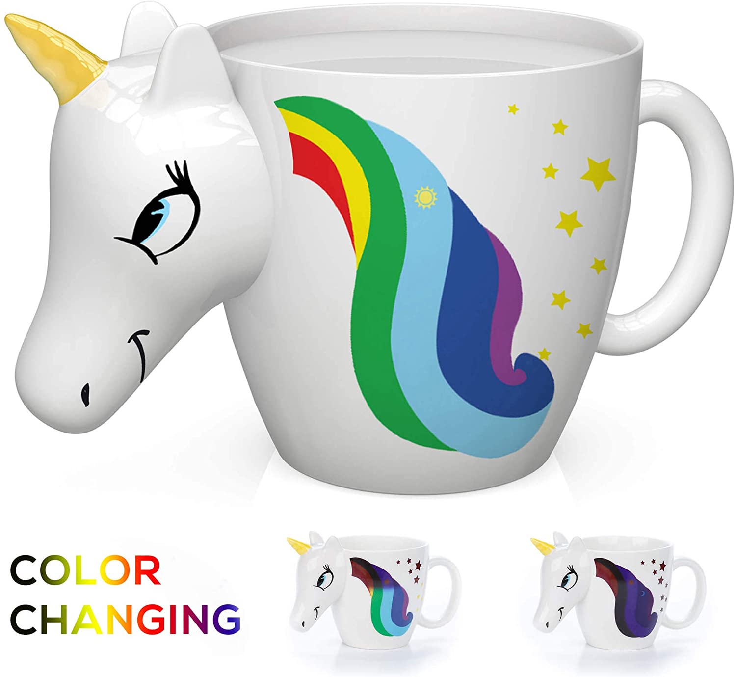 Color-changing Unicorn Mug