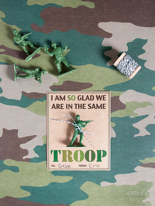 Troop Valentines