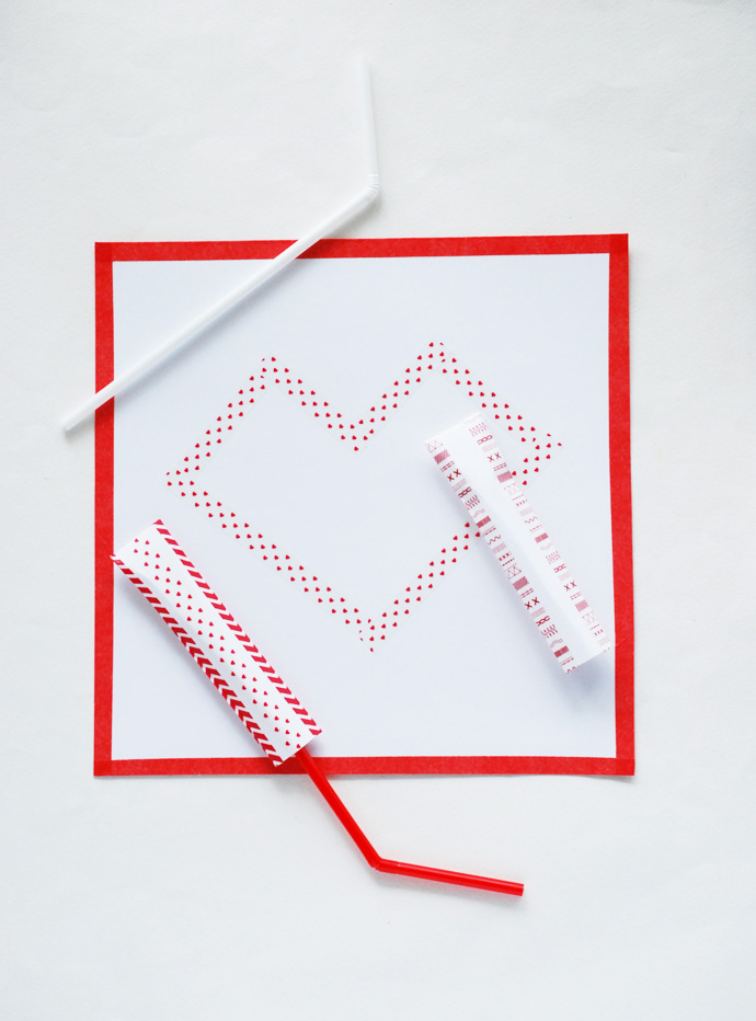 Valentine Straw Launchers