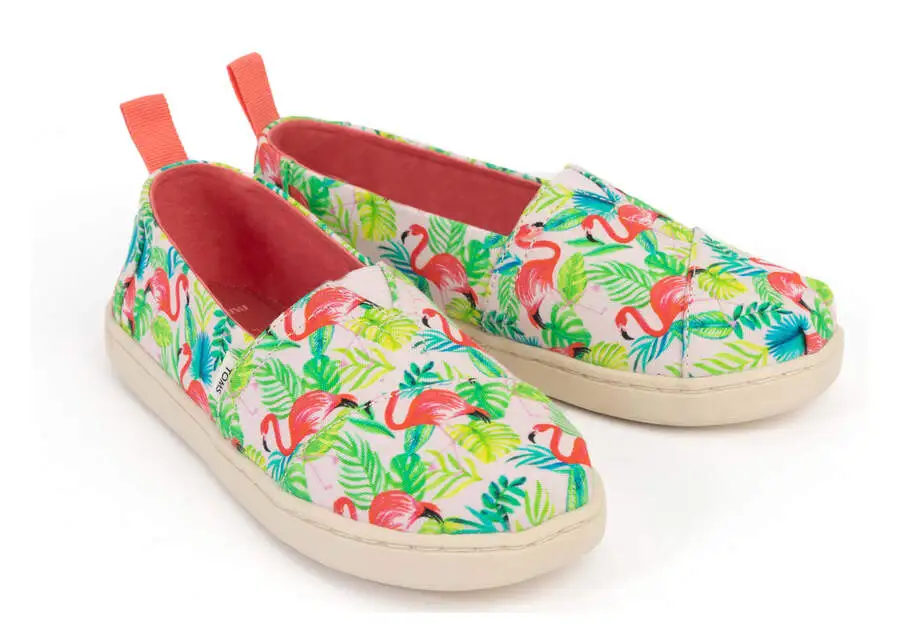 Flamingo Print Tiny Toms