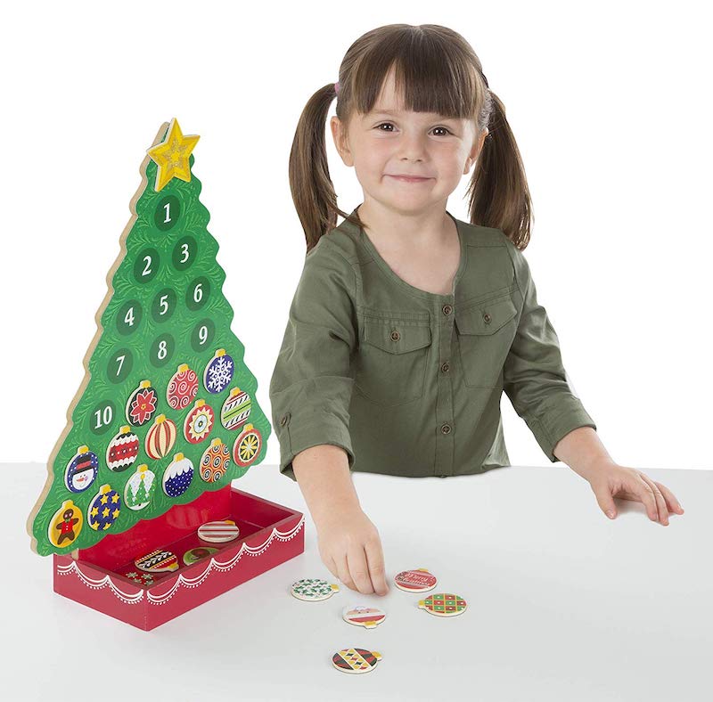 Magnetic Kid's Advent Tree Calendar