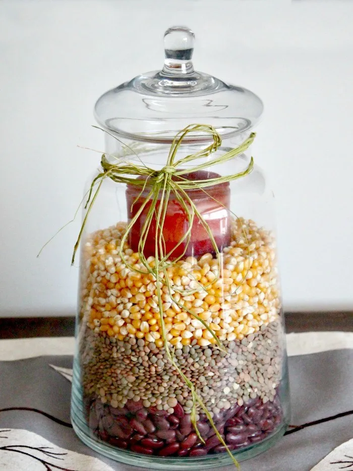 Dried Pasta Stored in Glass Jars  Apothecary jars, Jar, Kitchen design  decor