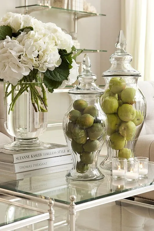 Fruit Filled Apothecary Jars