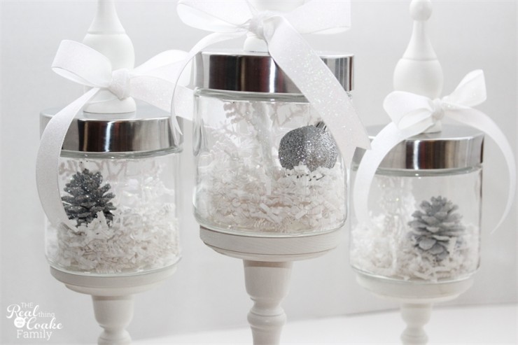 Winter Wonderland Apothecary Jars