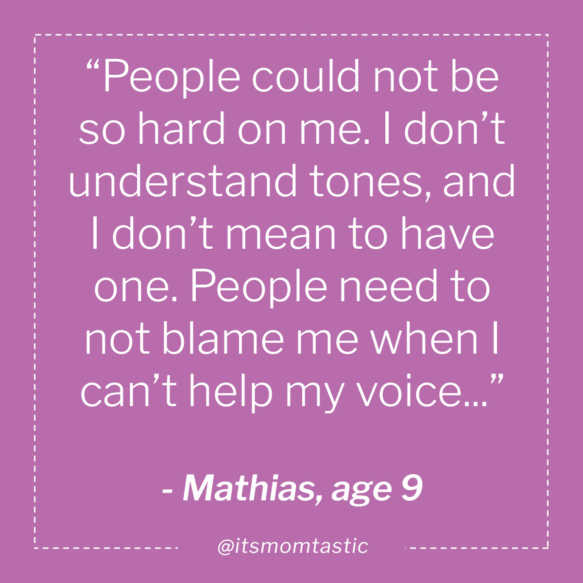 Mathias, age 9