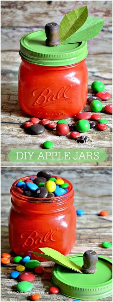Cute Apple Jars