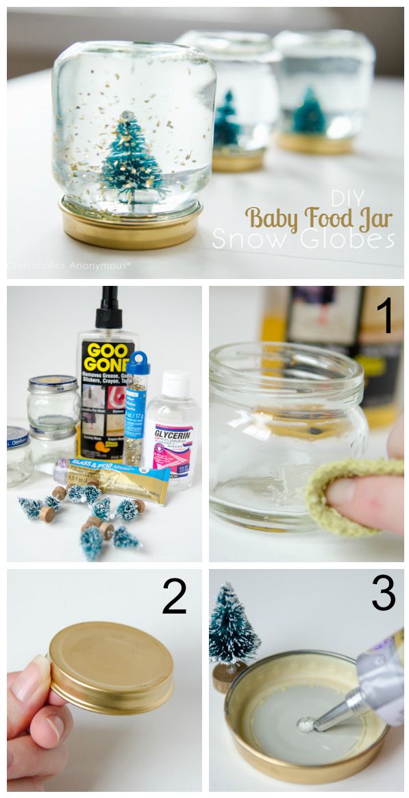 DIY Snow Globes