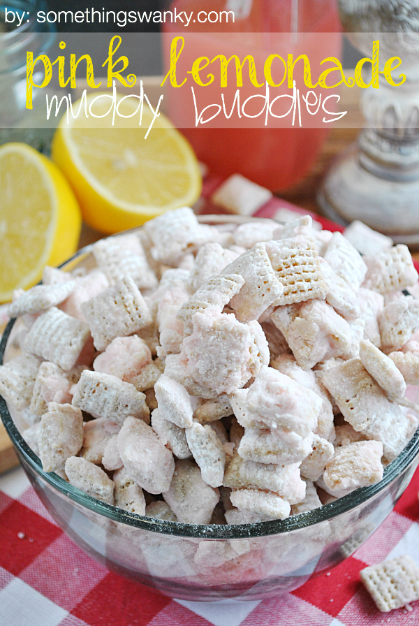 Pink Lemonade Muddy Buddies