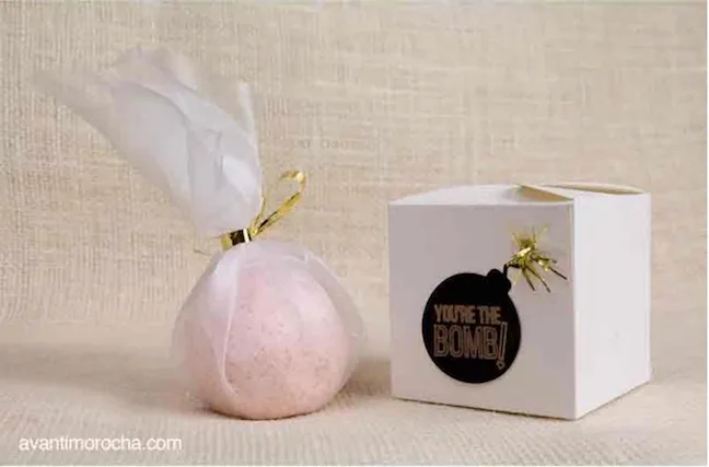 DIY Bath Bomb Favors