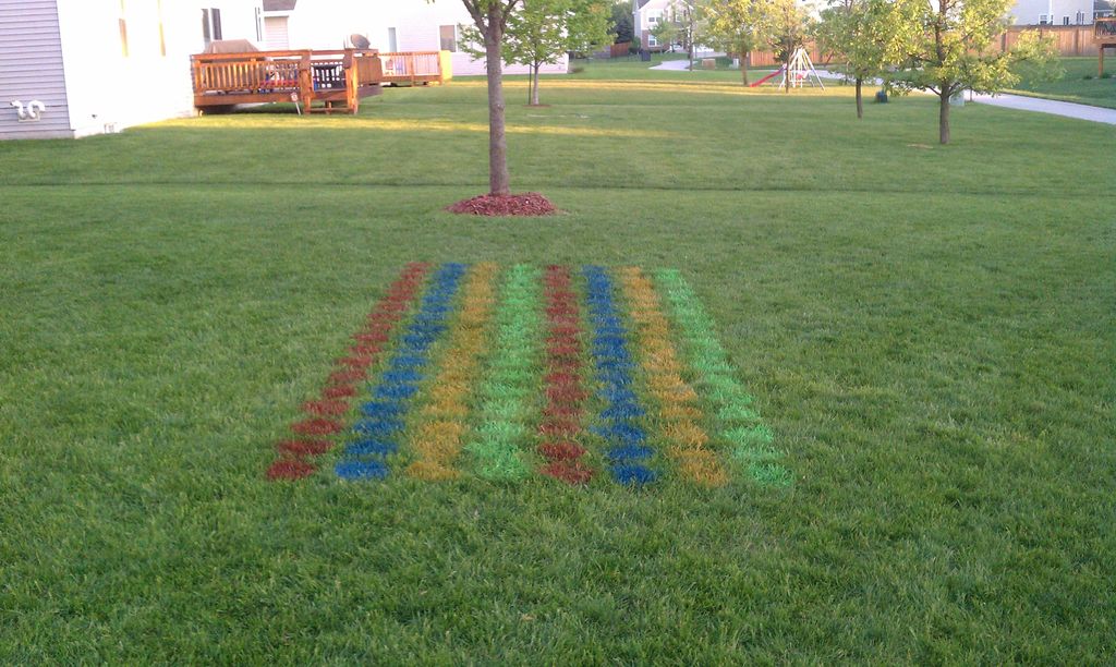 Giant Yard Twister Board