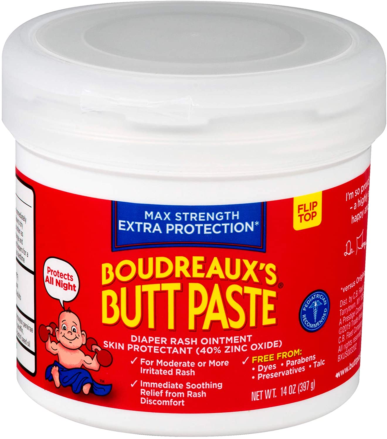 Boudreauxs Butt Paste Diaper Rash Ointment