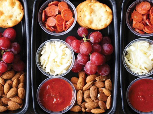 DIY Pizza Lunchables