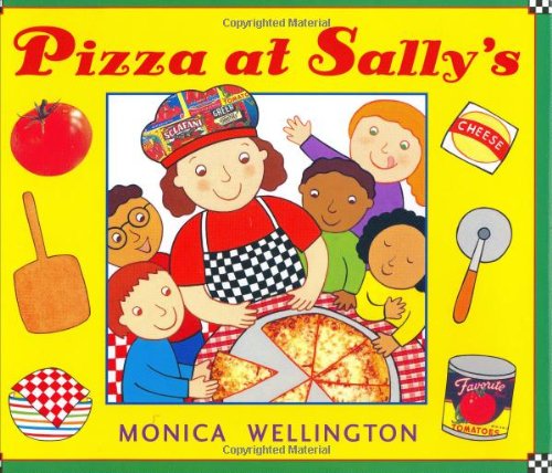 Pizza at Sally's by Monica Wellington