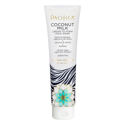 Pacifica Coconut Milk Cream to Foam Face Wash 