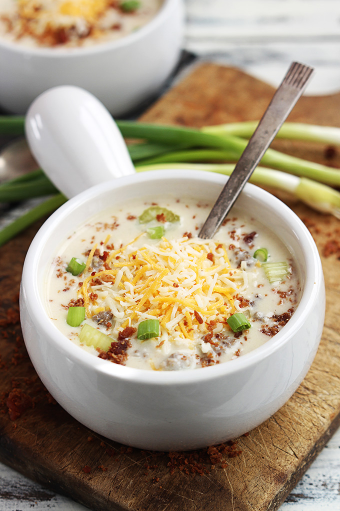 Cheeseburger Soup