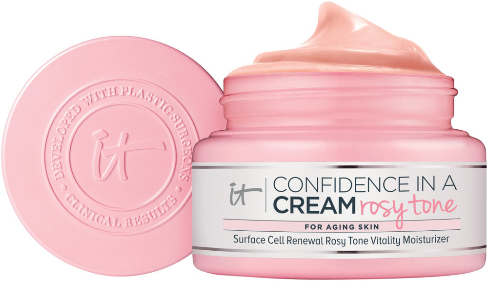 It Cosmetics Confidence in a Cream Rosy Tone Moisturizer