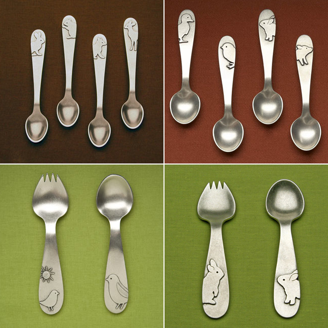 Baby Spoons and Utensils from Beehive Handmade