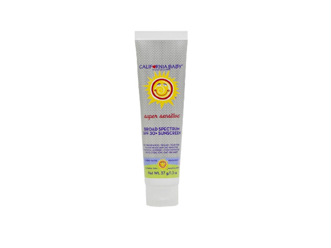 California Baby Super Sensitive Sunscreen Lotion, SPF 30+