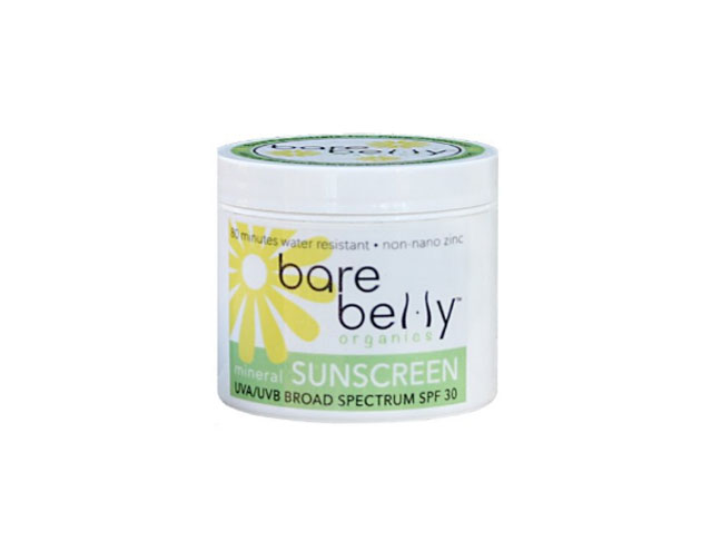 Bare Belly Organics Mineral Sunscreen, SPF 30