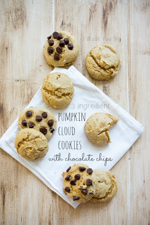 Pumpkin Cloud Cookies