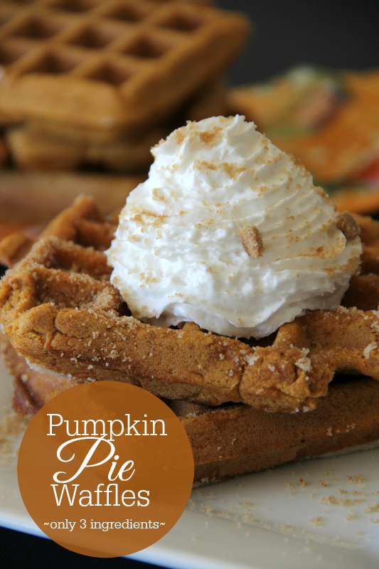 Pumpkin Pie Waffles