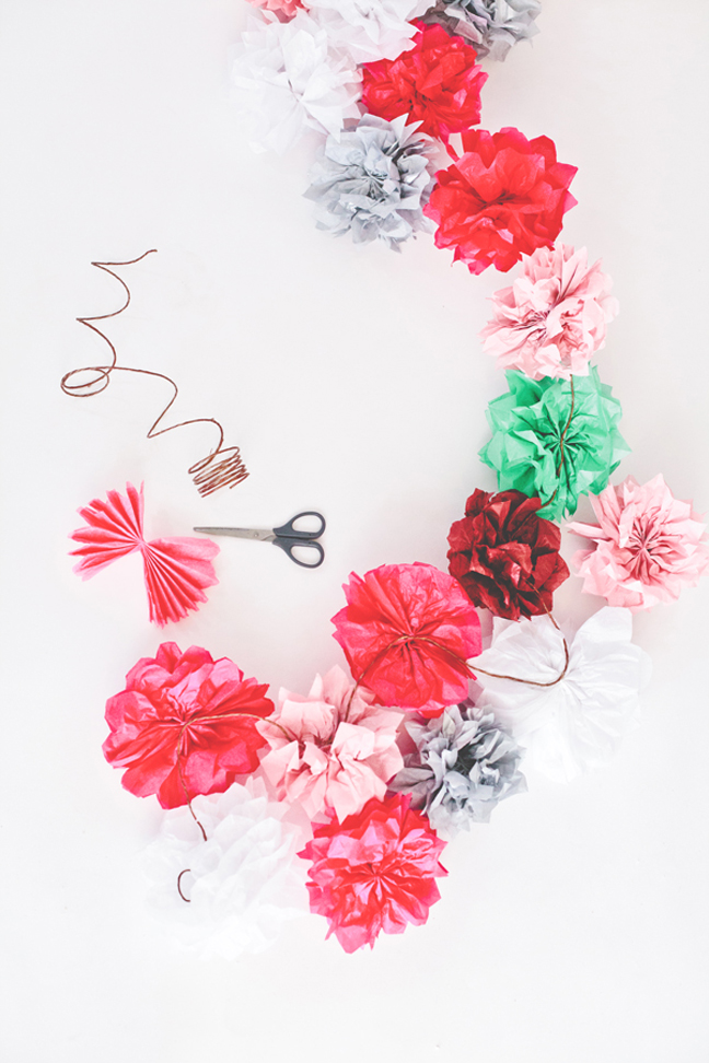 Paper Flower Garlands