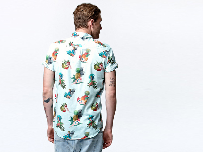 On the Byas Pin Ups Woven Shirt