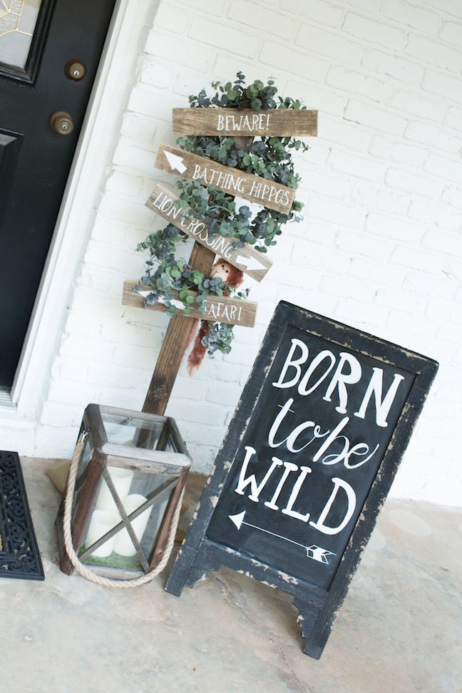 Born to be Wild Baby Shower Theme