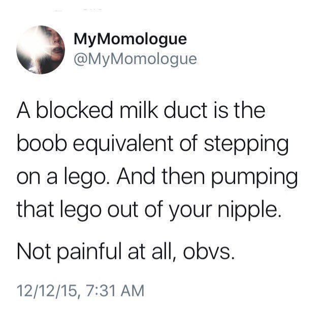 On Blocked Milk Ducts