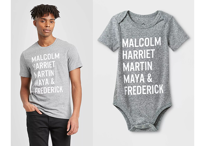Black History Heroes T-Shirt for the Whole Family