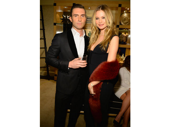 Adam Levine & Behati Prinsloo