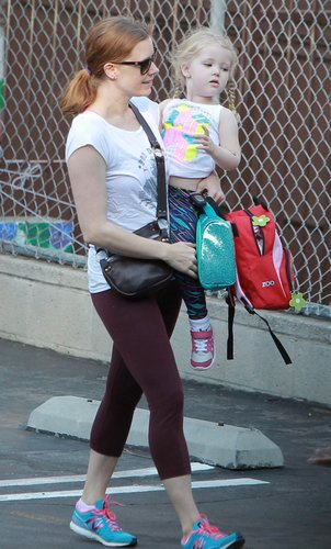 Amy Adams and daughter Aviana