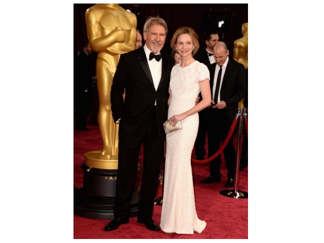 Calista Flockhart & Harrison Ford