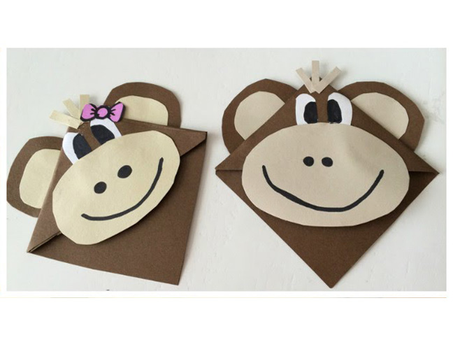 Monkey Corner Bookmark